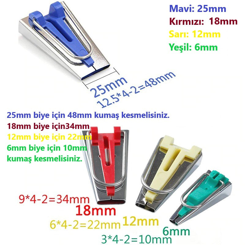 Biye Yapma Aparatı, 25mm Biye yapmak için