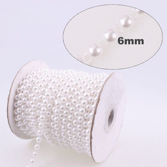 6mm Yarım İnci Şerit Halinde ( 22mt)