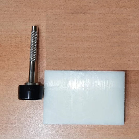 40 mm Kuşgözü için Elde Kesme Kalıbı, 40mm Bıçak, Elde Vurma Çubuğu ve Tabla Seti