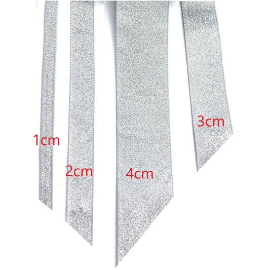 10 metre Gümüş Simli Kurdele