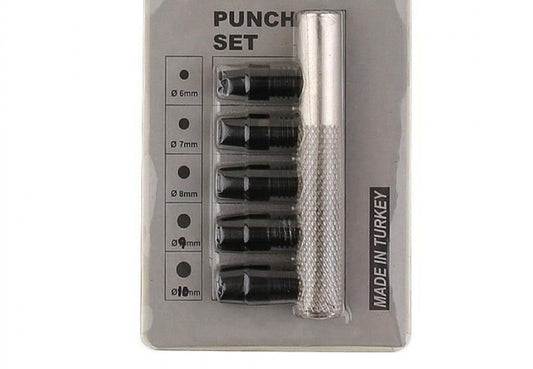 Elde Vurma Kalıp Aleti - 6mm, 10mm arası delik açıcı. Zımba delici.