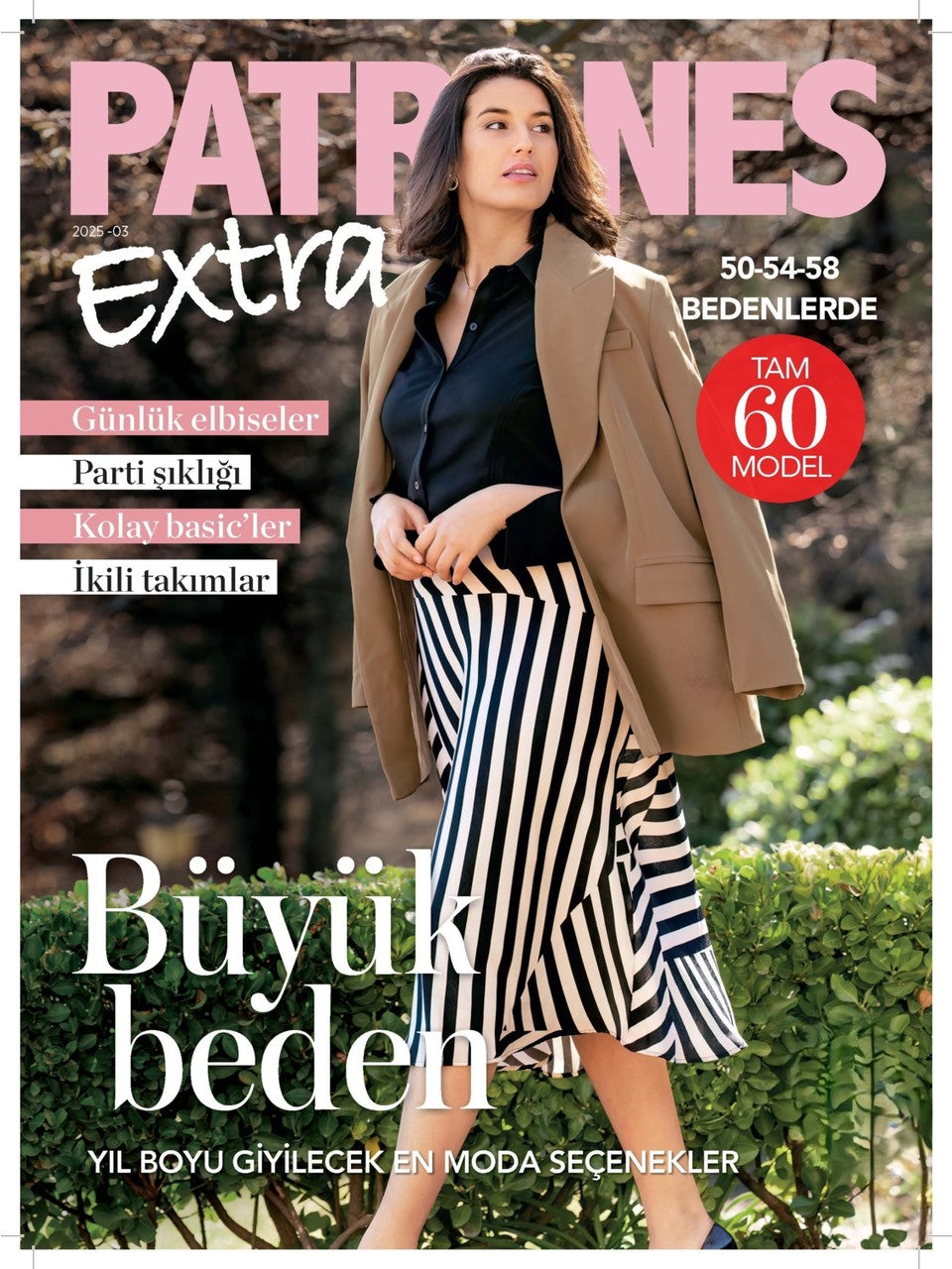 PATRONES 2025 - Özel 03 Tam 60 Model - 2. Dergi Home Art  Ağustos 2025