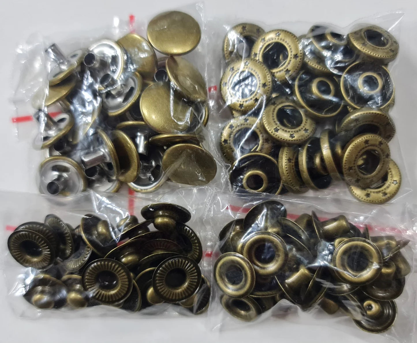 15mm 61 Studs. (20 sets / Stainless Material)
