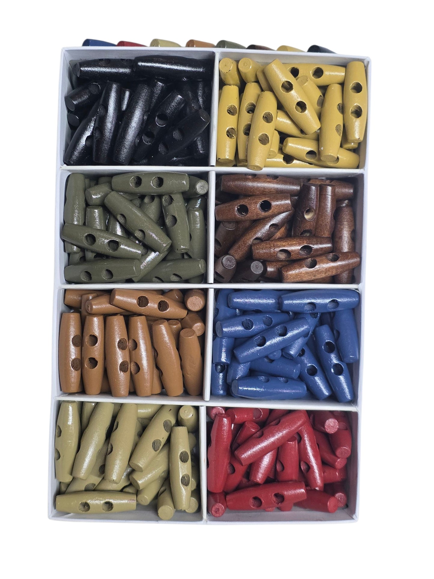 4cm boyunda Ahşap Çoban Düğme - 5'li, 10'lu paketlerde