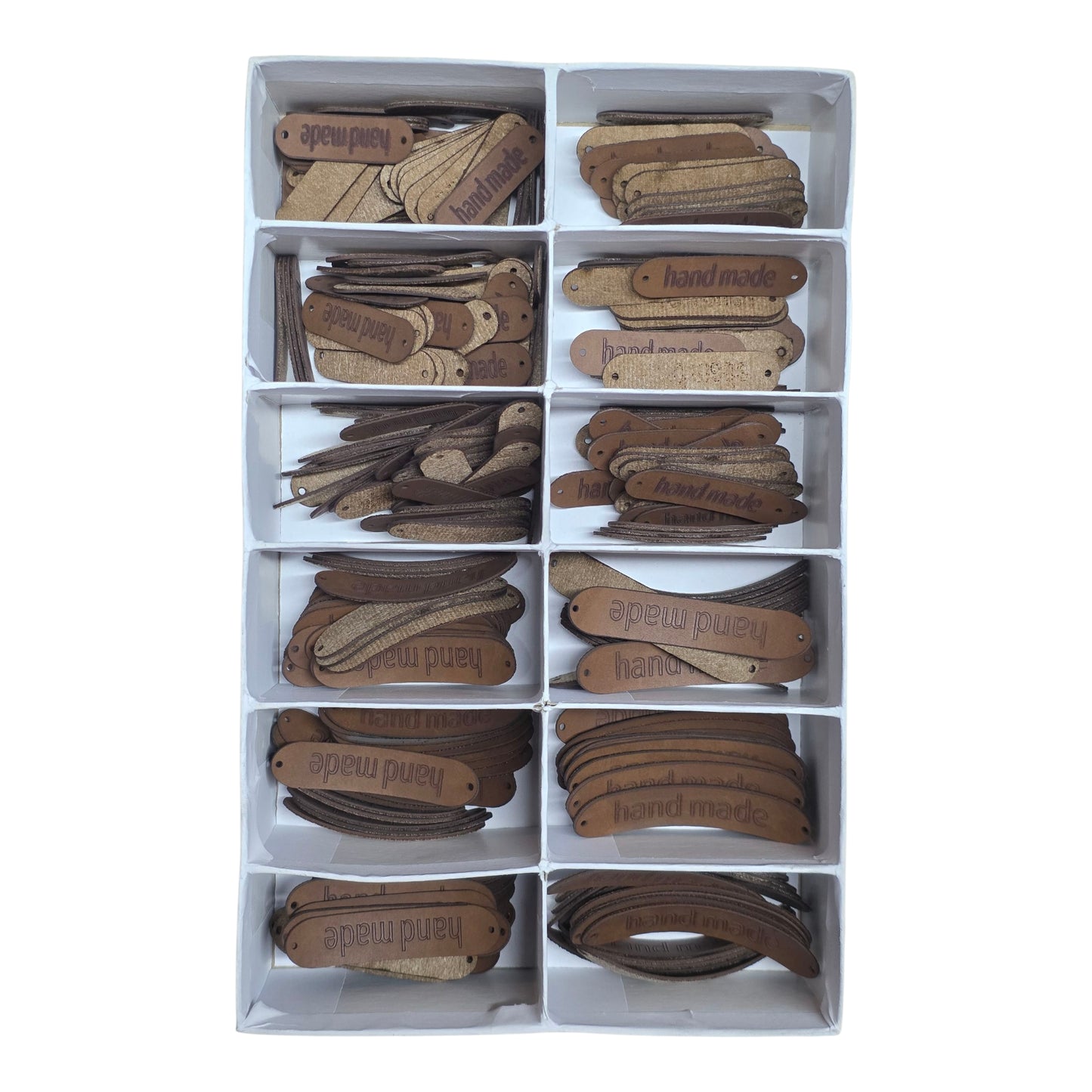 Hand Made Etiket Taba (8 adet, 4 değişik ebat)