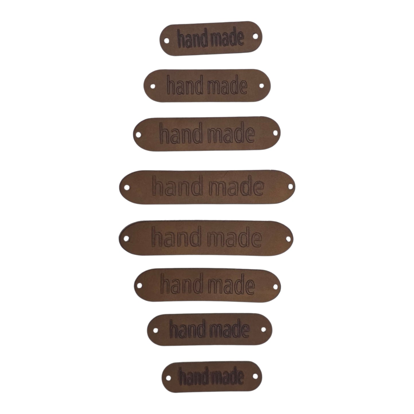 Hand Made Etiket Taba (8 adet, 4 değişik ebat)