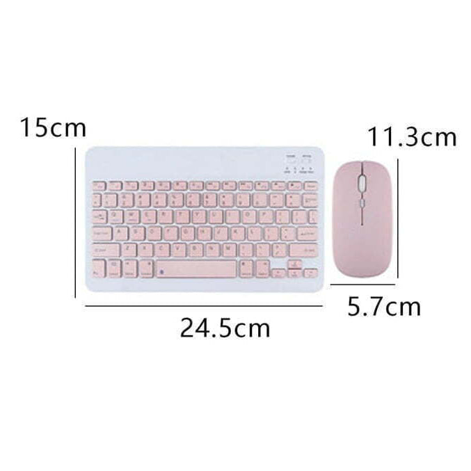 AN-030 Kablosuz,  Bluetooth Klavye, Mouse Seti, Türkçe Q Klavye, Tablet veya Bilgisayar İçin