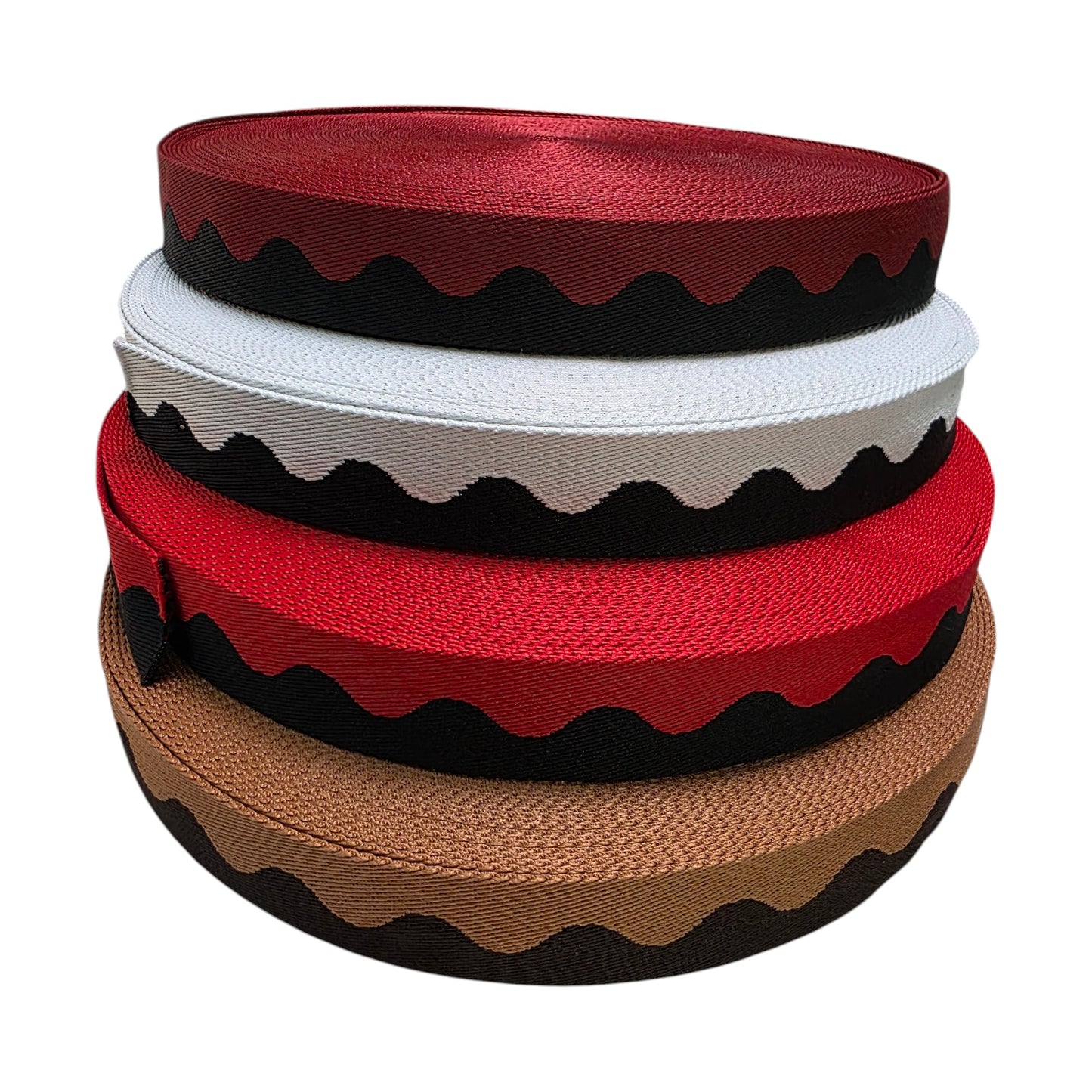 Dokuma Renkli Çanta Kolonu, 38mm Eninde Çanta Kolonu, Dokuma Şerit (BA251)