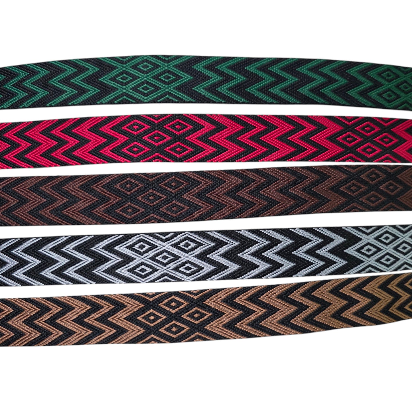 Dokuma Renkli Çanta Kolonu, 38mm Eninde Çanta Kolonu, Dokuma Şerit (BA247)