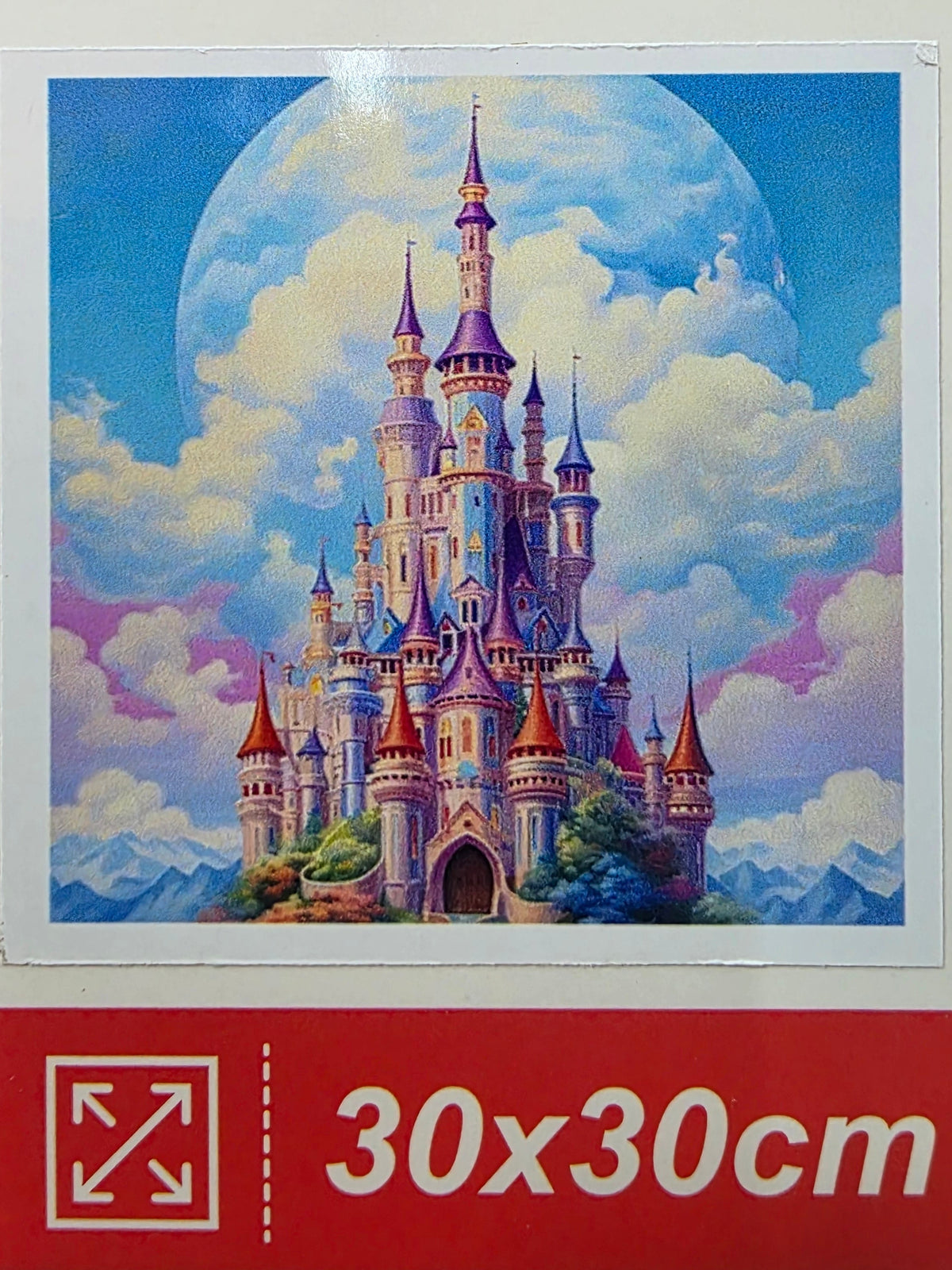 Boncuklu Taşlı Mozaik Elmas Goblen Tablo Resim Pano (30cmx30cm) Şato 17554