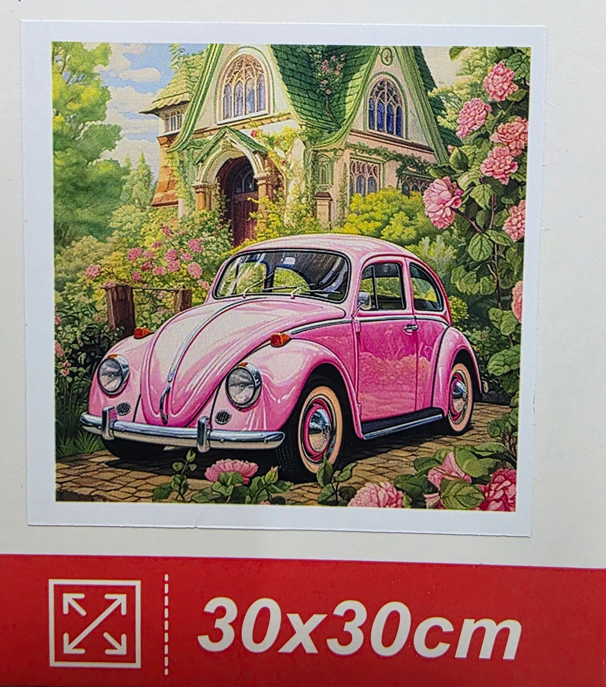 Boncuklu Taşlı Mozaik Elmas Goblen Tablo Resim Pano (30cmx30cm) Vosvos 17555