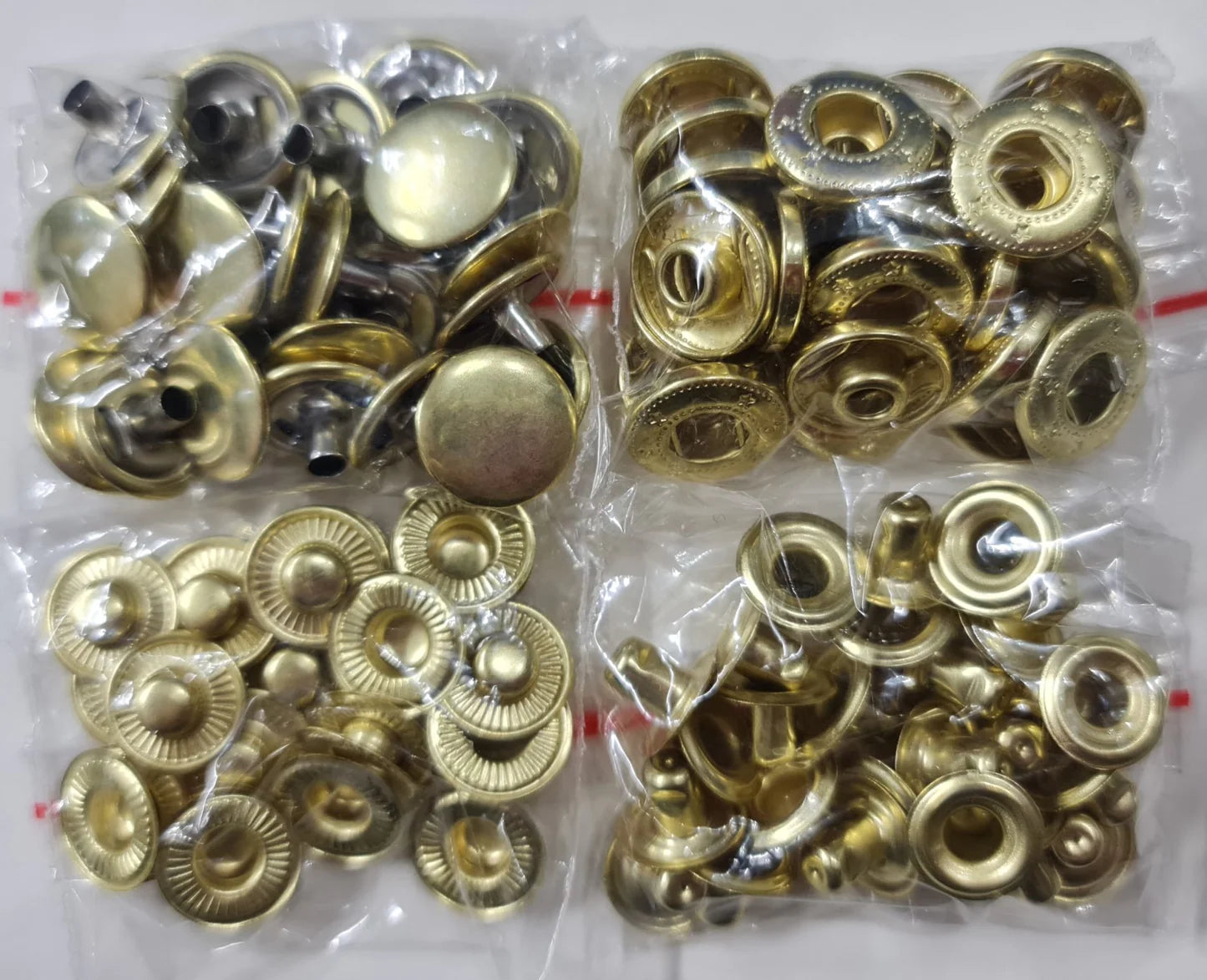 15mm 61 Studs. (20 sets / Stainless Material)