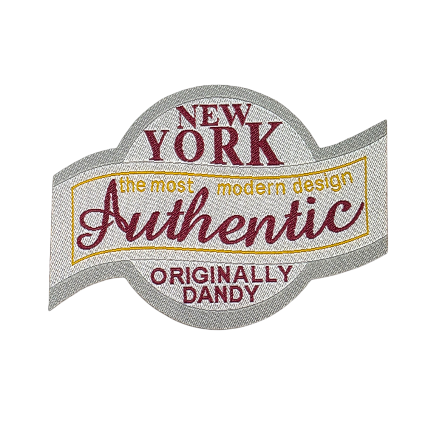 New York Authentic Yazılı Arma (10cm Genişliğindedir)