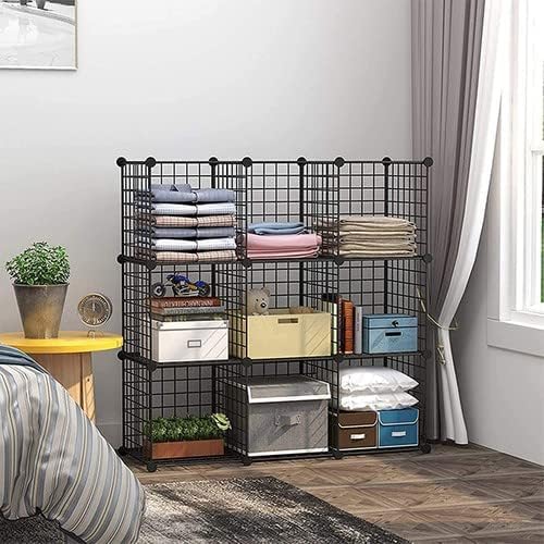 9 Bölmeli Metal Çok Amaçlı Raf Dolap Organizer - Kendin Yap - 9 Raflı Organizer Dolap. 35cmX35cm Ebatlarında