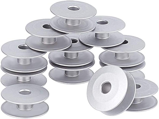 Sanayi Tipi Dikiş Makinesi Metal Masura - Alüminyum Masura (20 Adet)