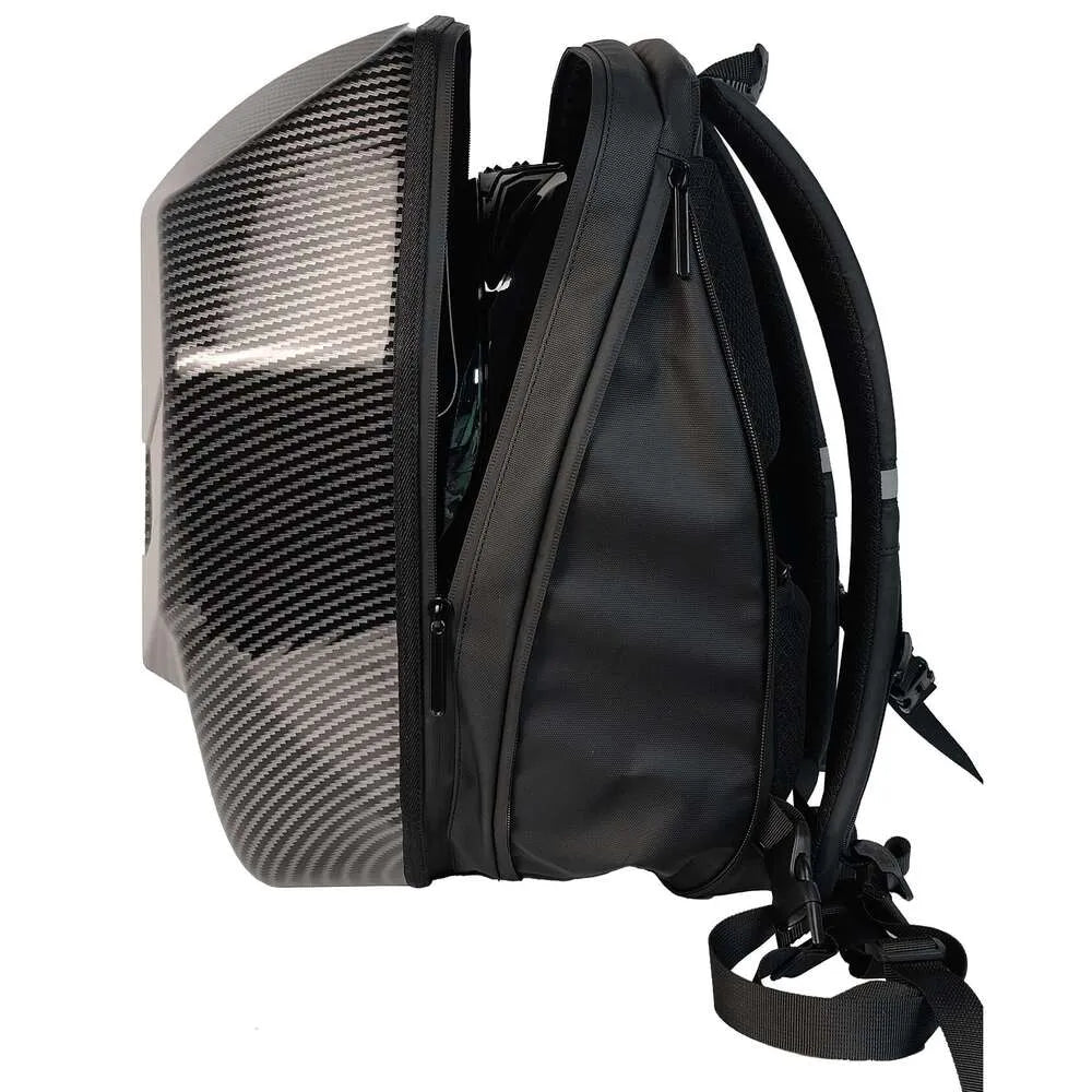 Karbon Led Gözlü Sırt Çantası, Kask Çantası