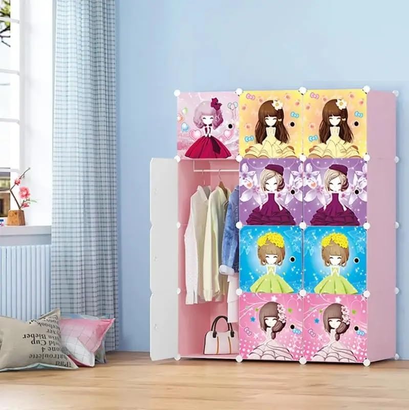 12 Raflı Çocuk Odası Dolabı - Kendin Yap - 12 Kapaklı, 12 Raflı Organizer Dolap. 35cmX35cm Ebatlarında