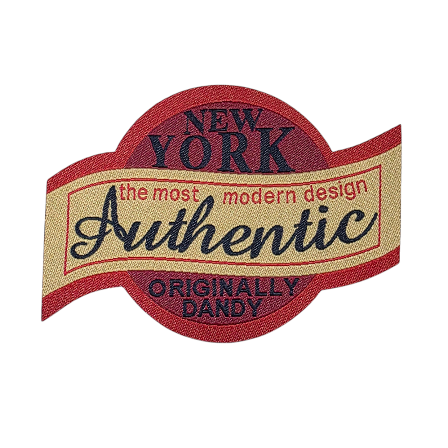 New York Authentic Yazılı Arma (10cm Genişliğindedir)