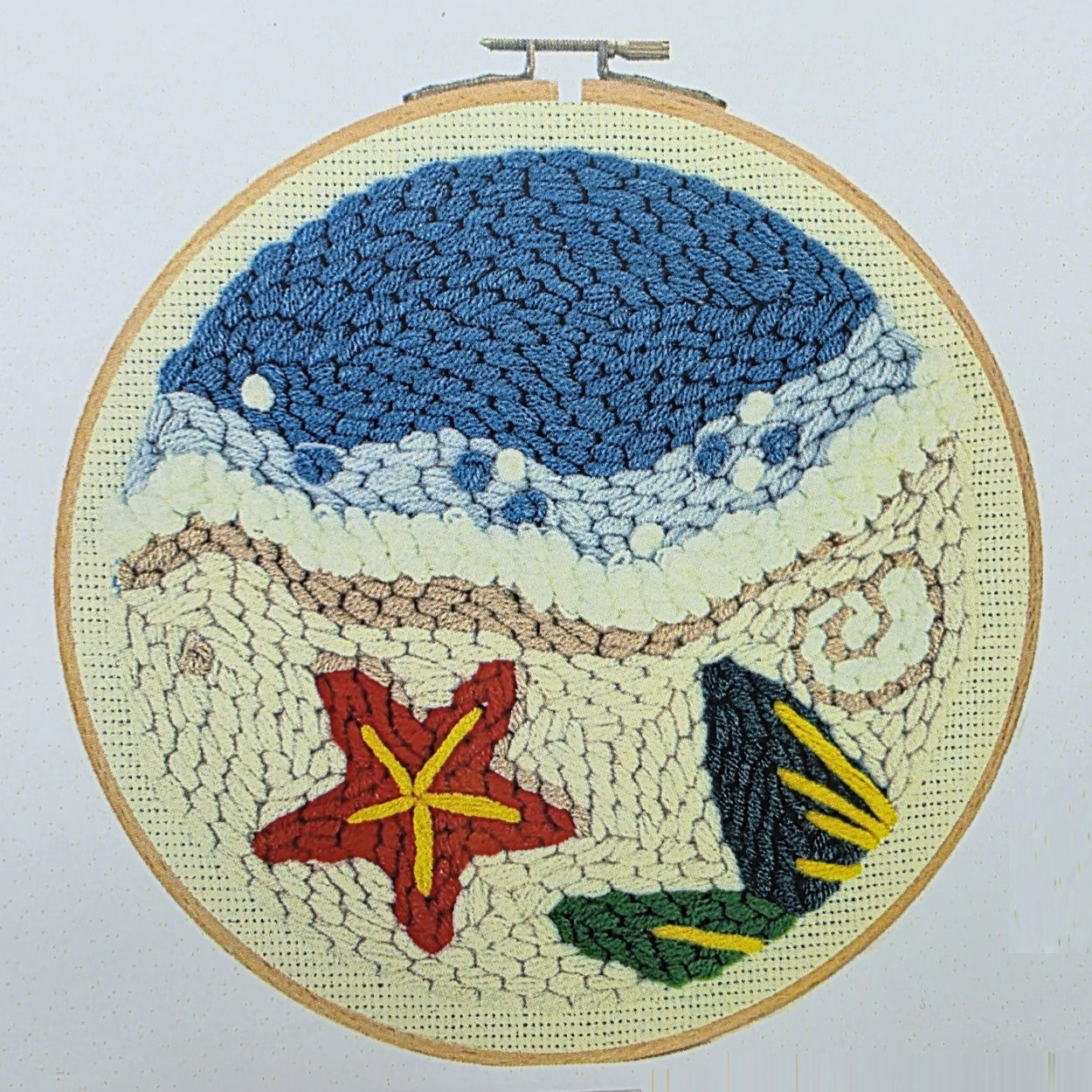 Deniz Yıldızı,  20cm Kasnaklı Panç Seti - 95111