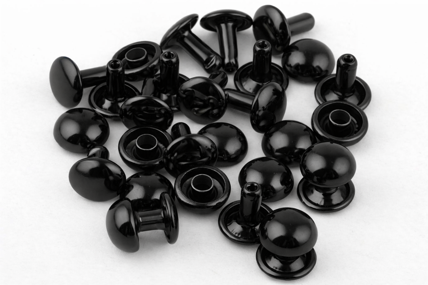 9mm double sided Rivet / Without Apparatus (in packs of 100 or 1000 pieces)