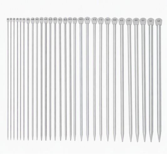Skc 35 cm Aluminum Knitting Needle Number 2 to 10. (14 kinds of options)
