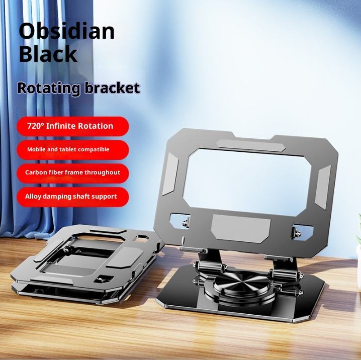 360° Ayarlanabilir Katlanır Taşınır Masaüstü Metal, Tablet, Telefon Tutucu BA161