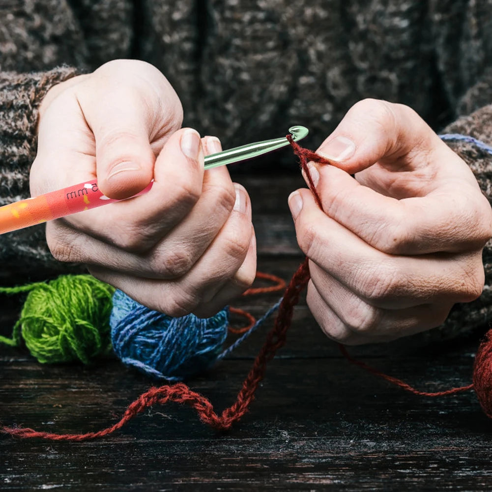 9 adet Silikon Saplı Tığ: 2mm'den 6mm'e kadar Karışık Tığ Seti