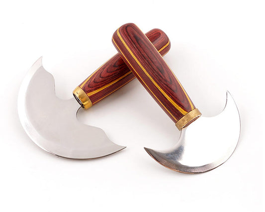 Deri Kesme Bıçağı, Deri Kırpma, Deri Düzeltme Bıçağı, Pah Bıçağı (2 Boy)