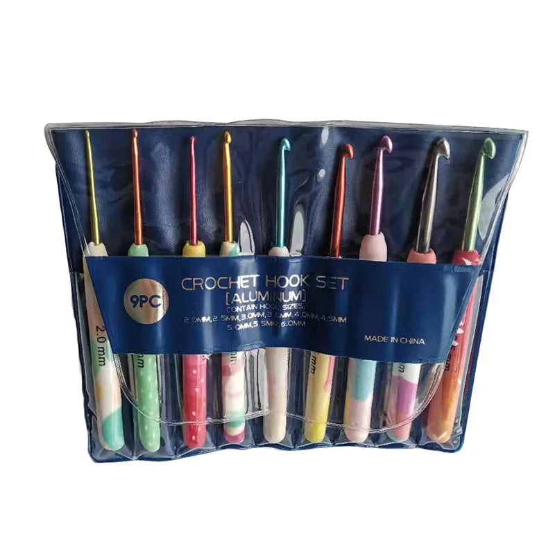 9 adet Silikon Saplı Tığ: 2mm'den 6mm'e kadar Karışık Tığ Seti