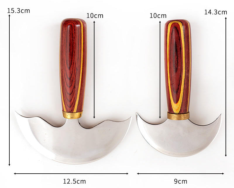 Deri Kesme Bıçağı, Deri Kırpma, Deri Düzeltme Bıçağı, Pah Bıçağı (2 Boy)
