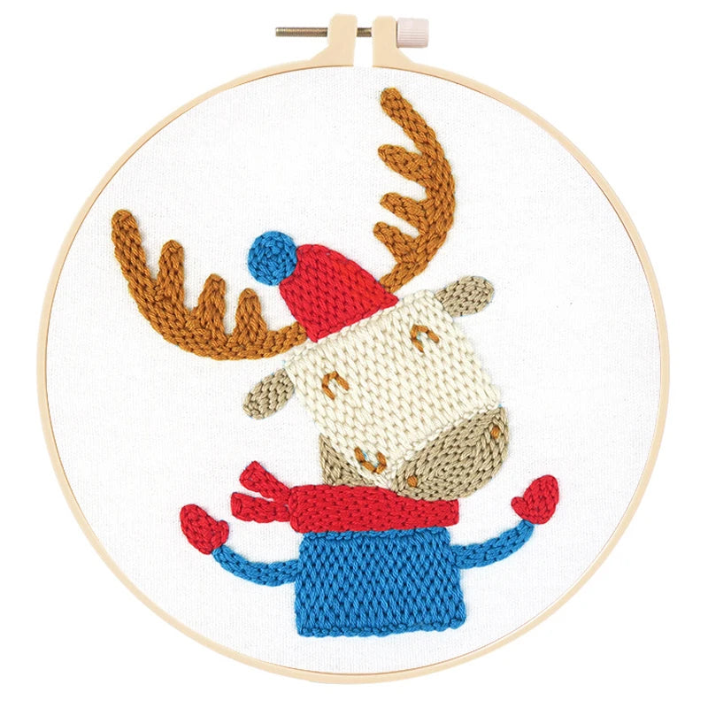 Hayvan Desenli, Başlangıç Panç Seti - 23 - Geyik