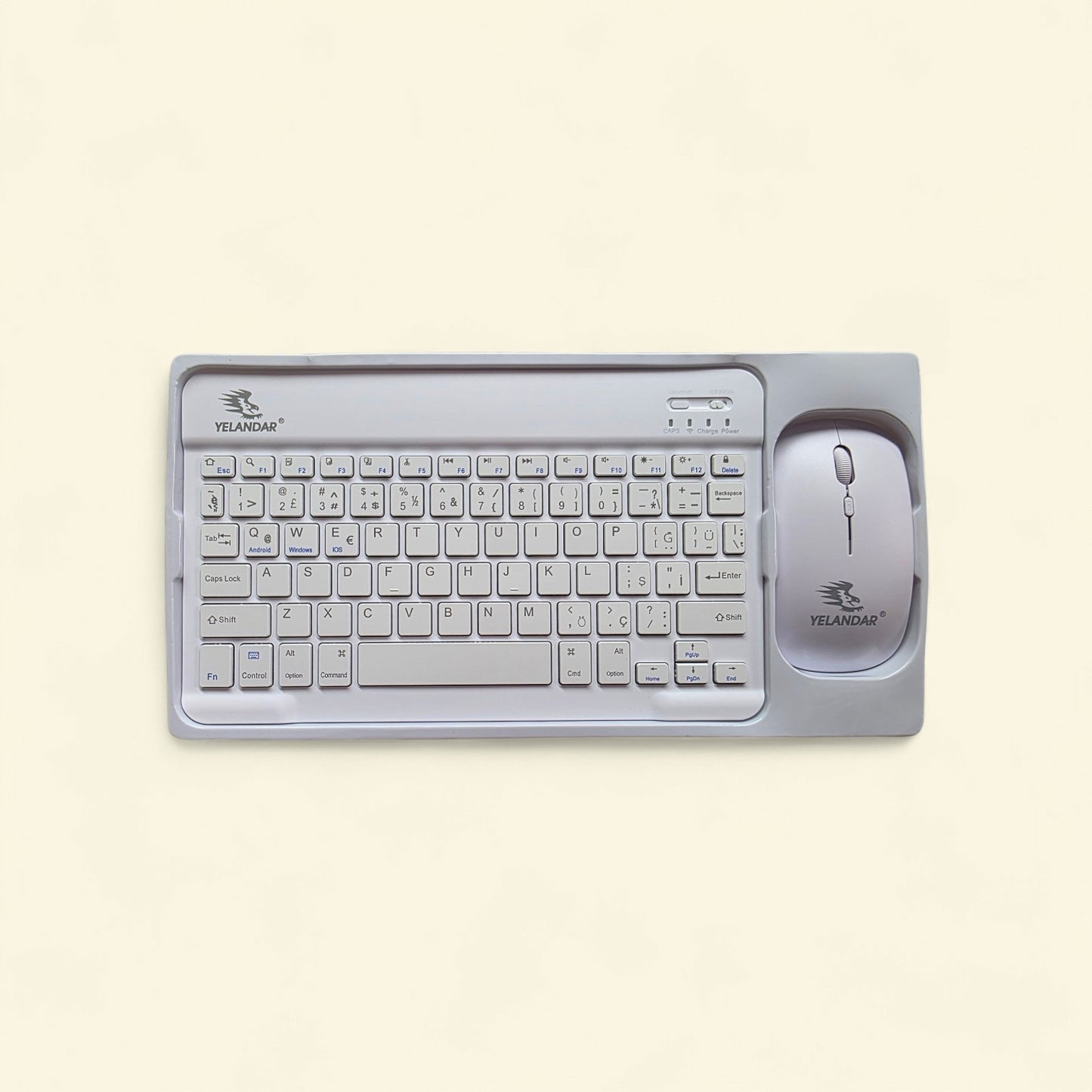 AN-030 Kablosuz,  Bluetooth Klavye, Mouse Seti, Türkçe Q Klavye, Tablet veya Bilgisayar İçin