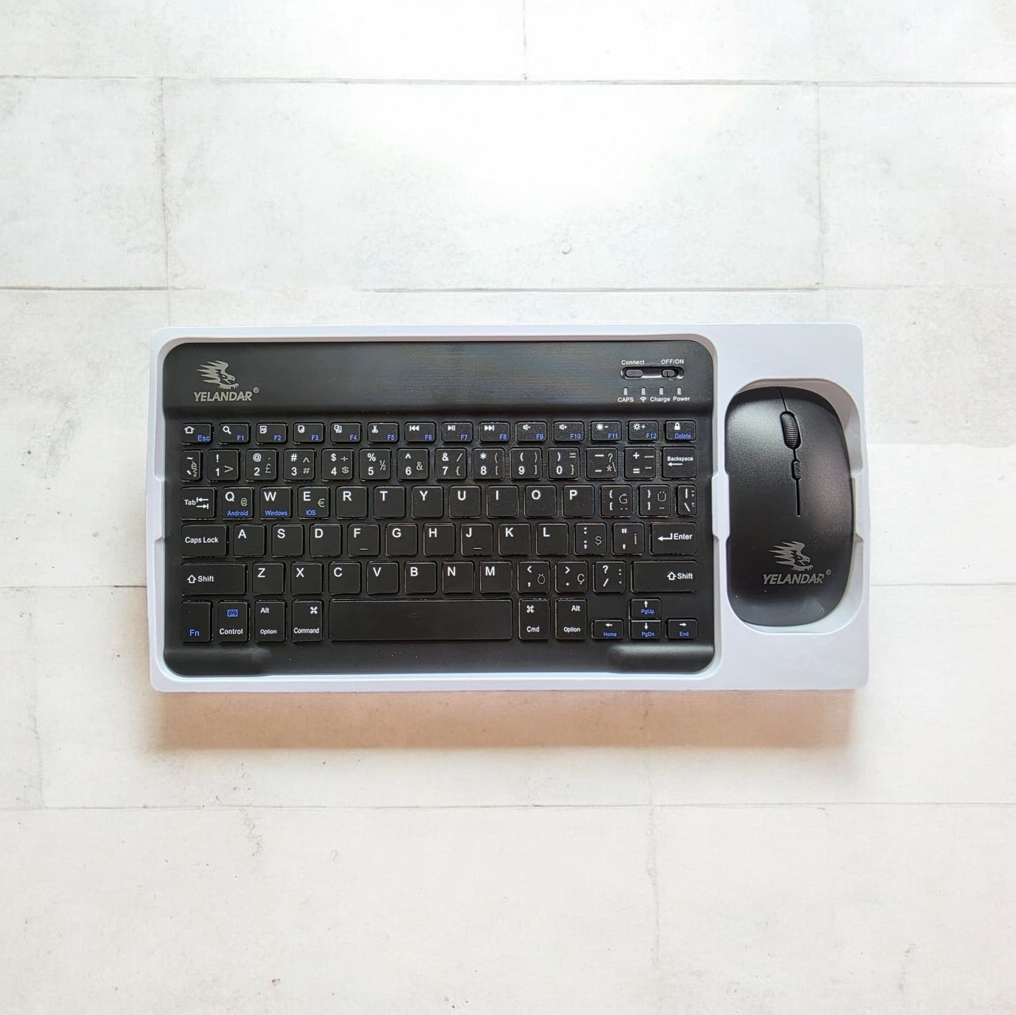 AN-030 Kablosuz,  Bluetooth Klavye, Mouse Seti, Türkçe Q Klavye, Tablet veya Bilgisayar İçin