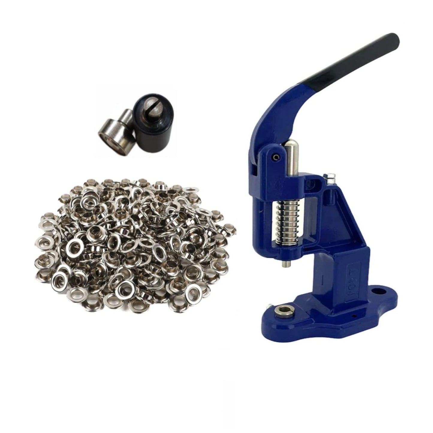 Tulumba El Presi Branda Kenarı 24 No Kuş Gözü Çakma Makinası Komple Set