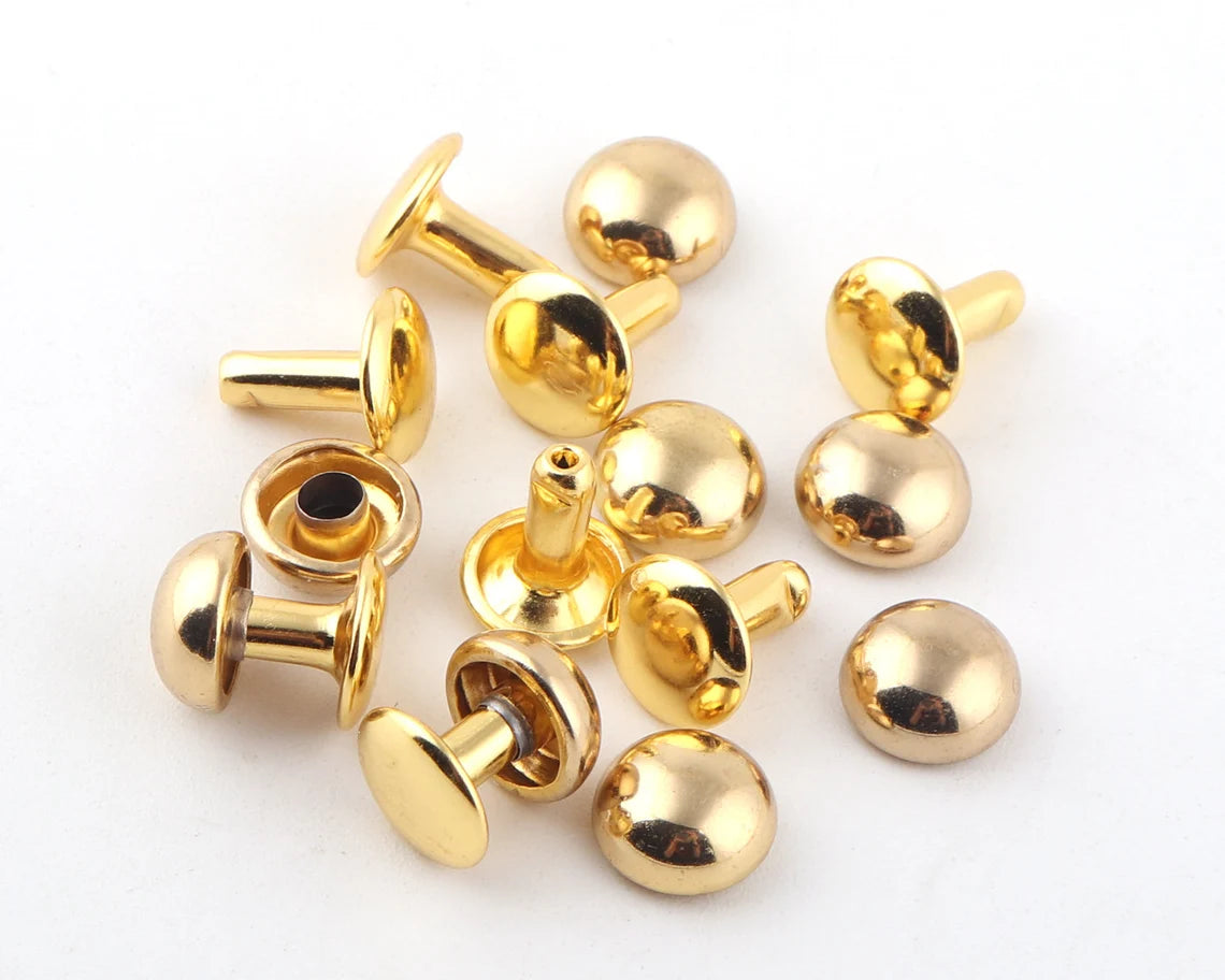 9mm double sided Rivet / Without Apparatus (in packs of 100 or 1000 pieces)