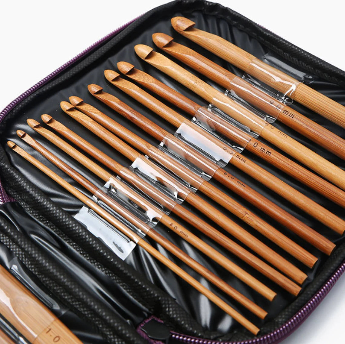 20’li Bambu Tığ Seti – 1.0 mm’den 10 mm’ye kadar tüm boylar tek pakette