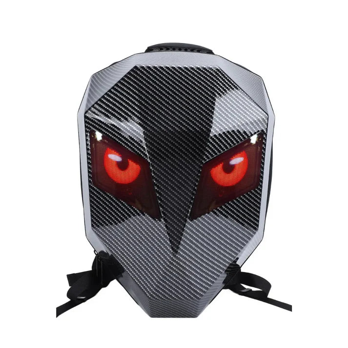 Karbon Led Gözlü Sırt Çantası, Kask Çantası
