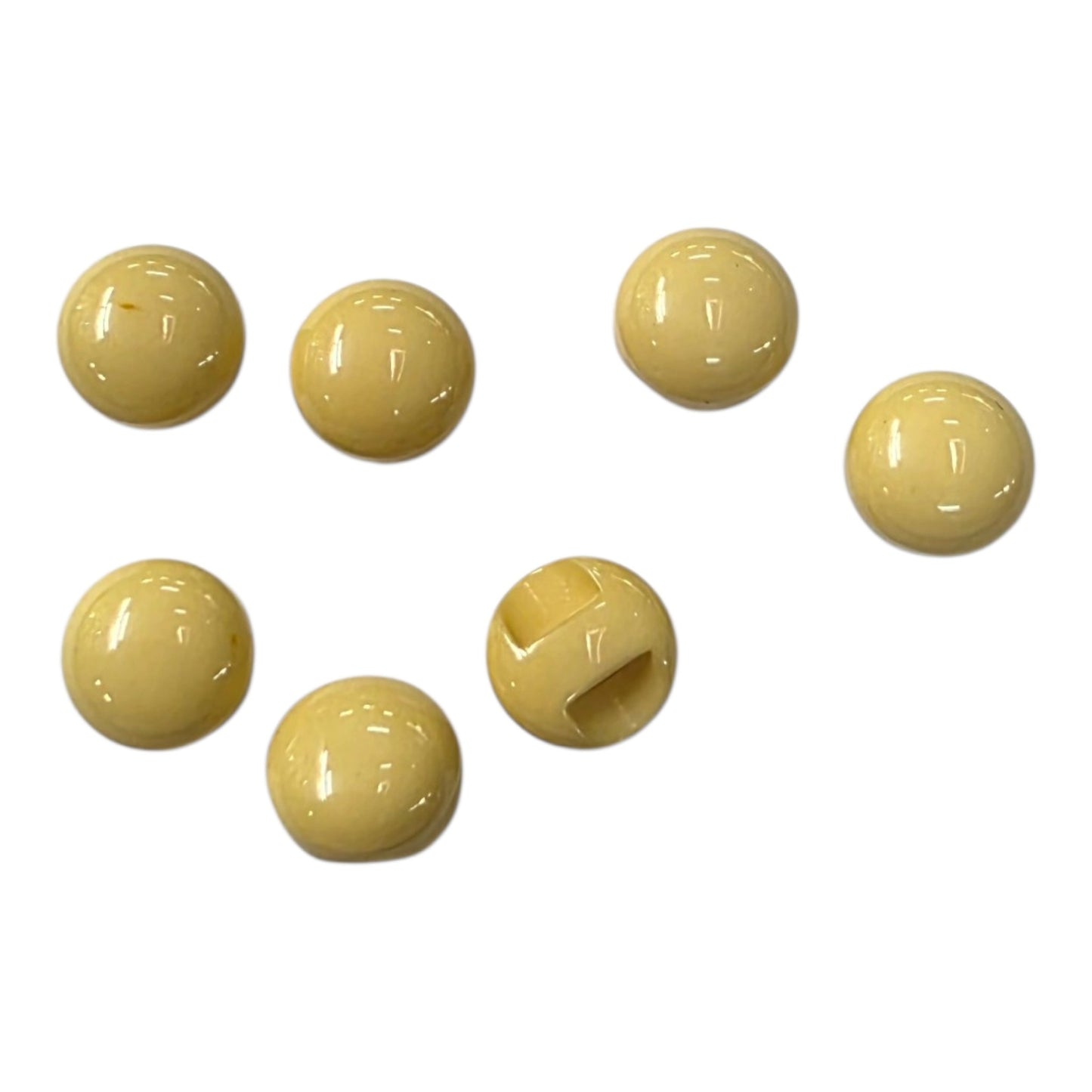 10 Adet Yuvarlak Amigurumi Düğmesi, Yelek, Kazak, Hırka Düğmesi (10mm - 16 Boy Düğme)