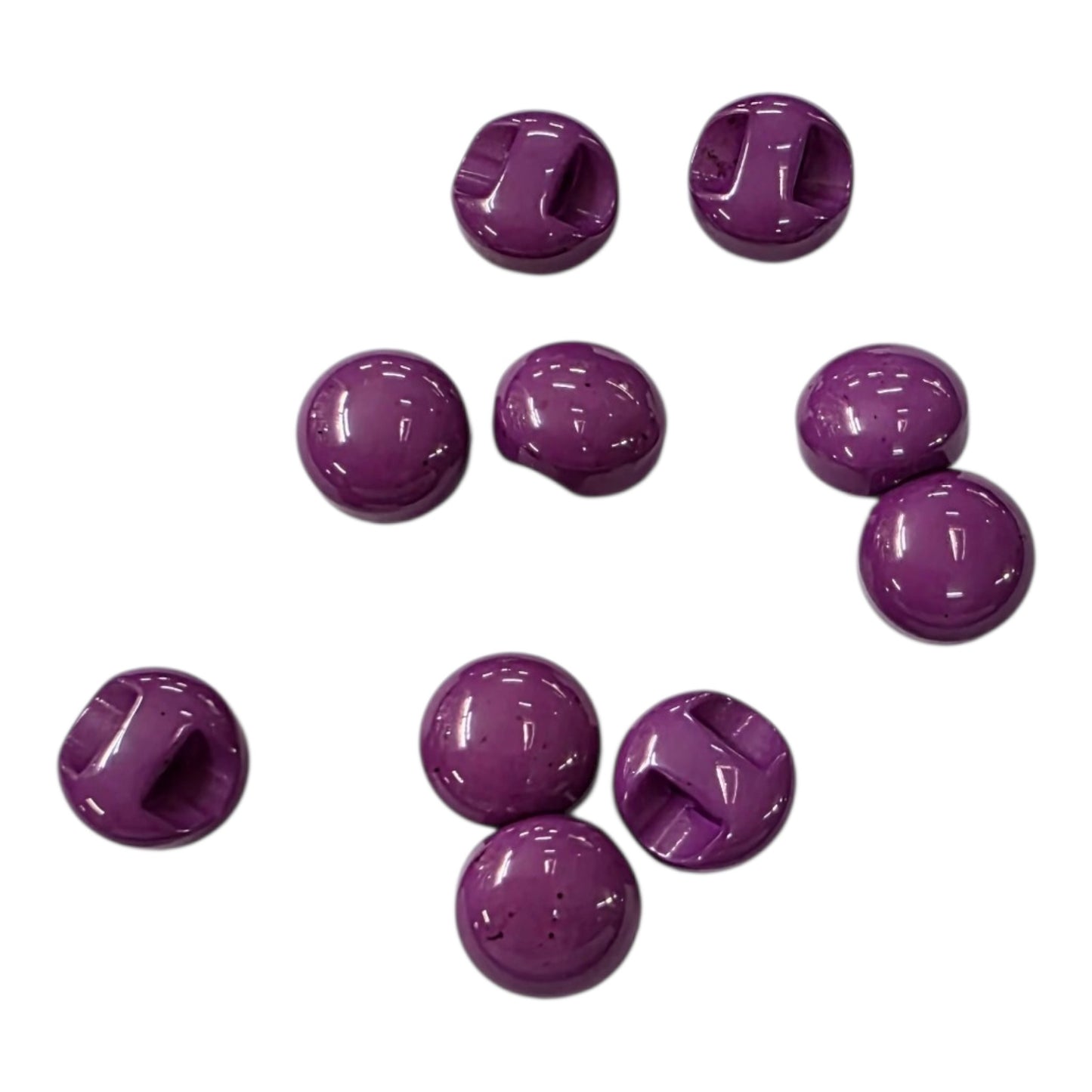 10 Adet Yuvarlak Amigurumi Düğmesi, Yelek, Kazak, Hırka Düğmesi (10mm - 16 Boy Düğme)