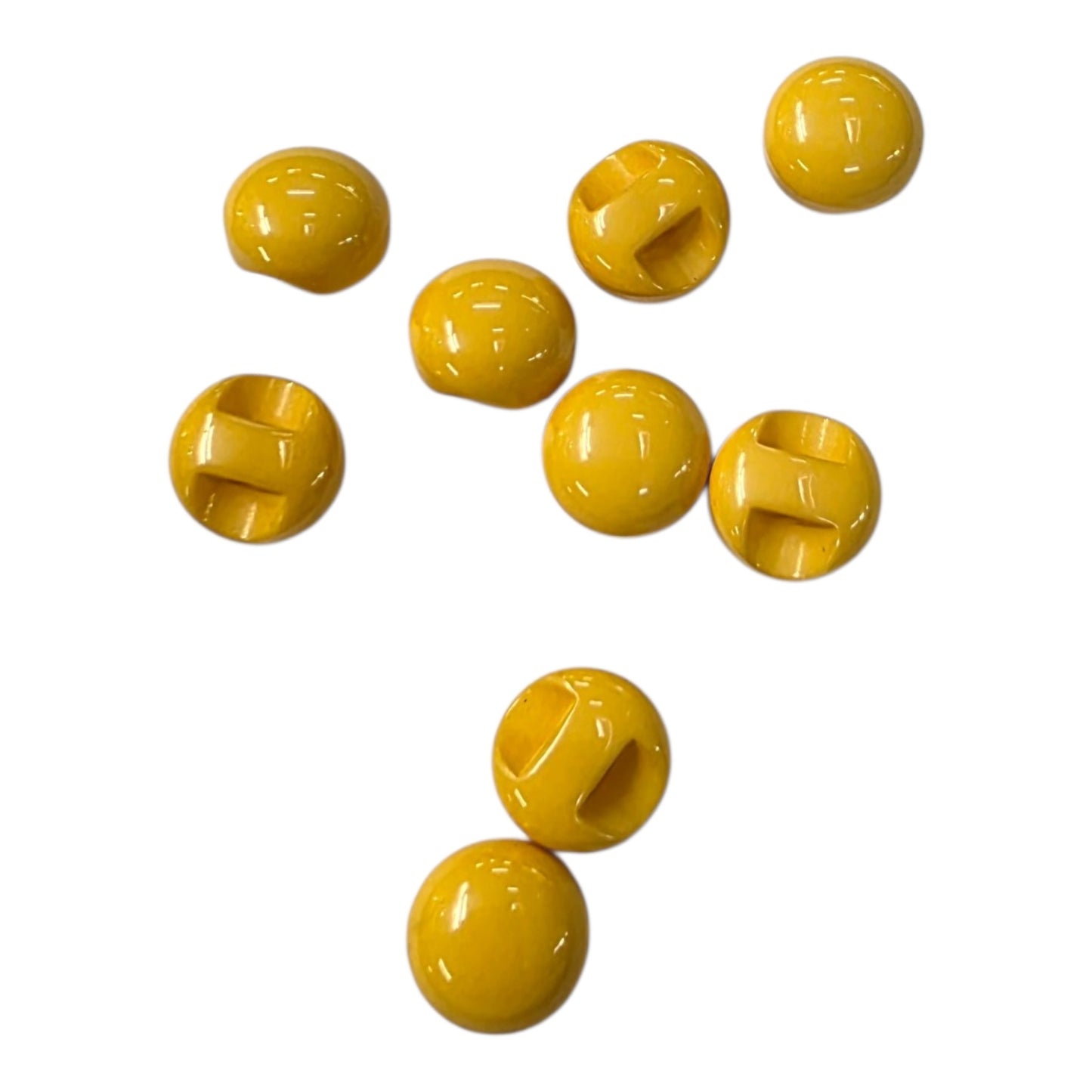 10 Adet Yuvarlak Amigurumi Düğmesi, Yelek, Kazak, Hırka Düğmesi (10mm - 16 Boy Düğme)