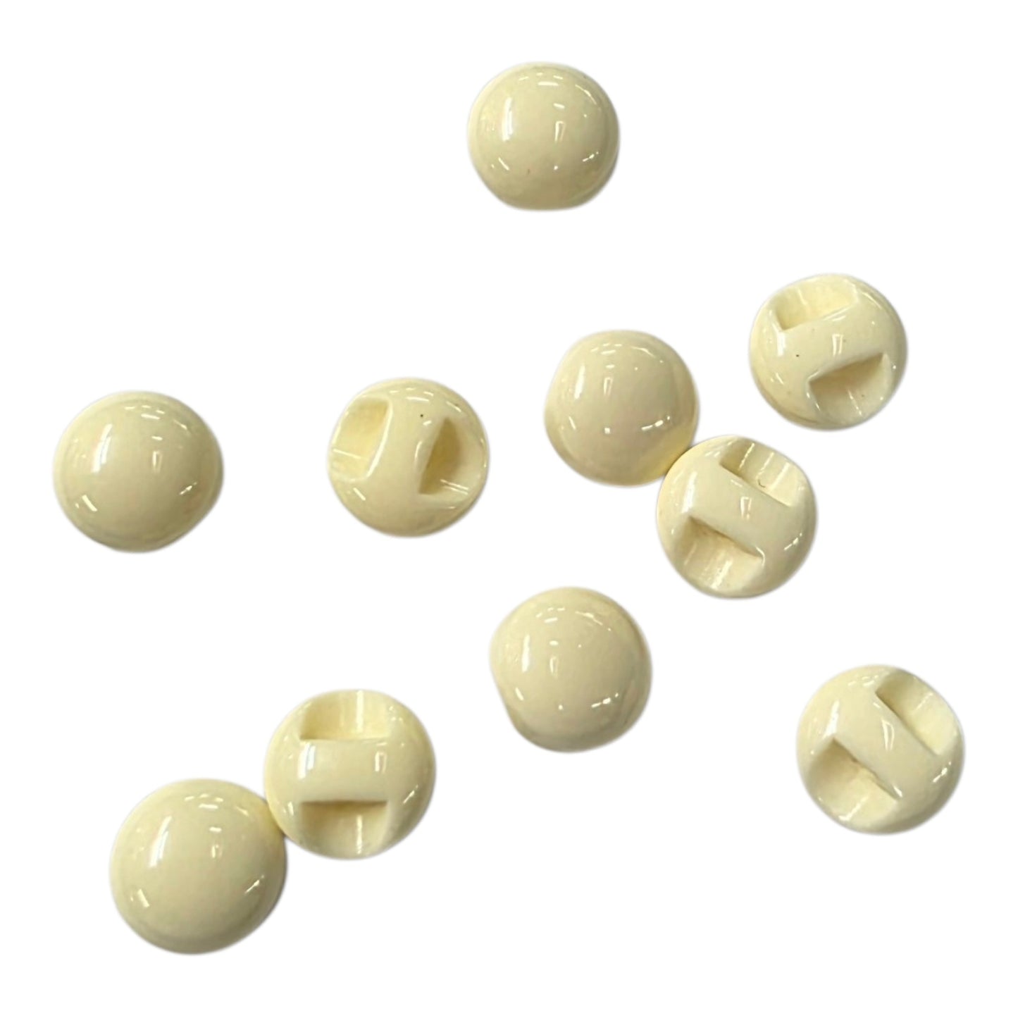 10 Adet Yuvarlak Amigurumi Düğmesi, Yelek, Kazak, Hırka Düğmesi (10mm - 16 Boy Düğme)