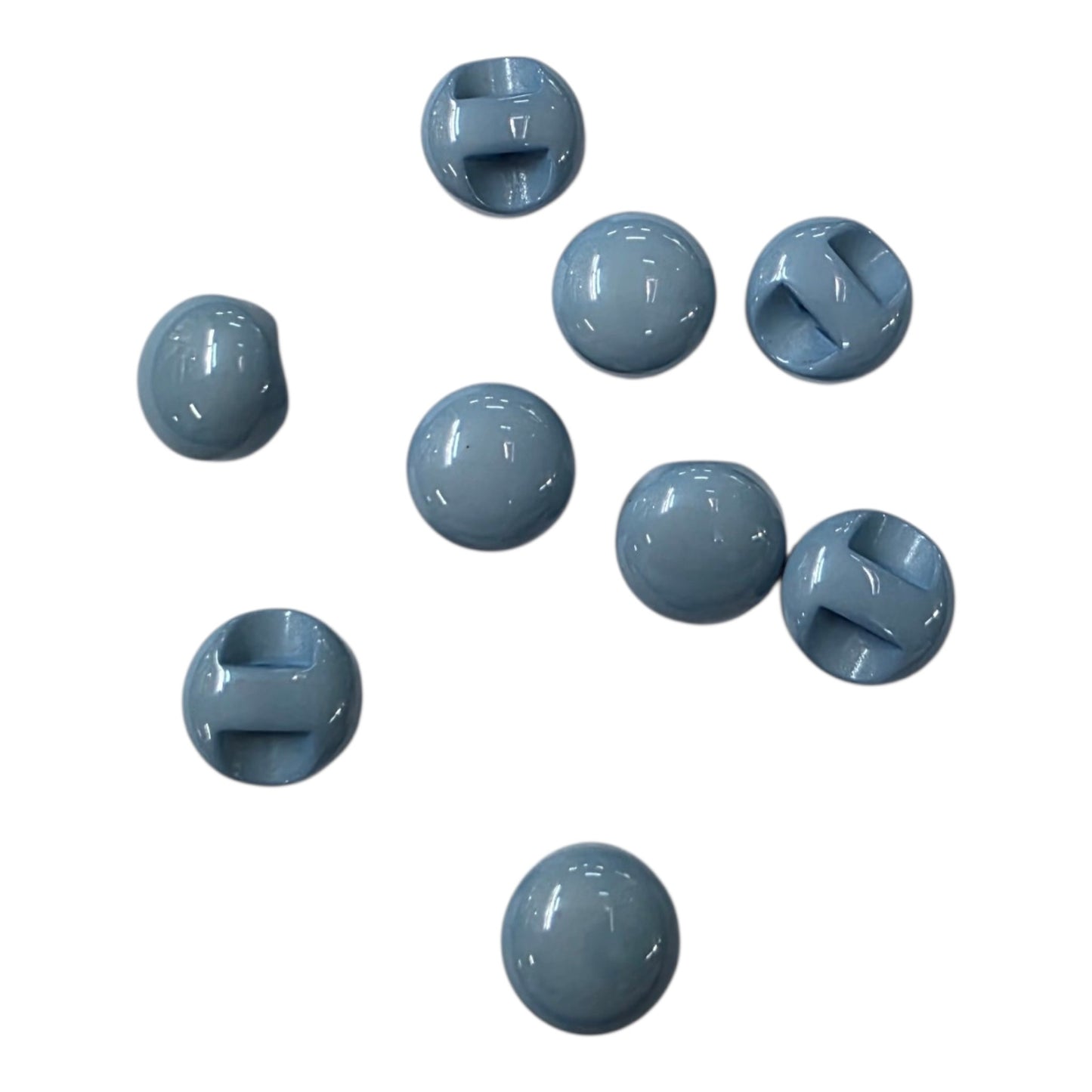 10 Adet Yuvarlak Amigurumi Düğmesi, Yelek, Kazak, Hırka Düğmesi (10mm - 16 Boy Düğme)