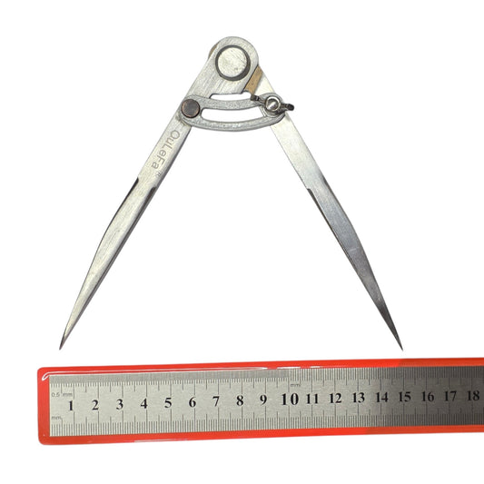 15 cm Pergel | Dayanıklı Metal Çizim Aracı - Hassas Çizimler İçin İdeal