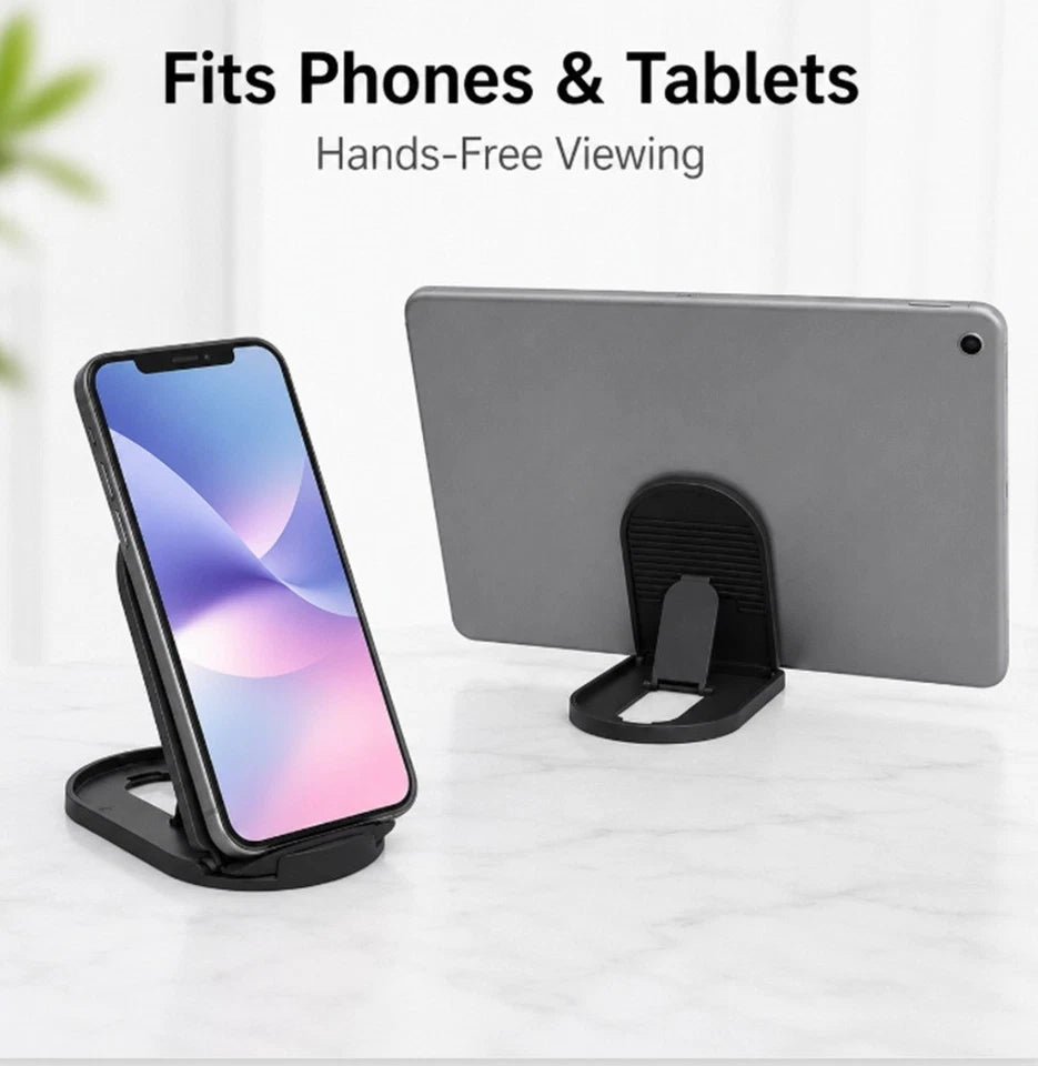Katlanabilir Ayarlanabilir Telefon, Tablet Standı – Pratik Masaüstü Kullanım