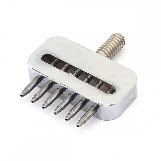 Deri Delici - Delme Zımbası - 2'li / 4'lü / 6'lı Zımba Delgeç. Tulumba Pres veya Elde vurma Çubuğuna Uygun