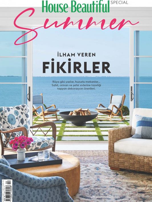 PATRONES (2026 - 02) Tam 40 Model - 2 Dergi House Beautiful Summer Style  2025)