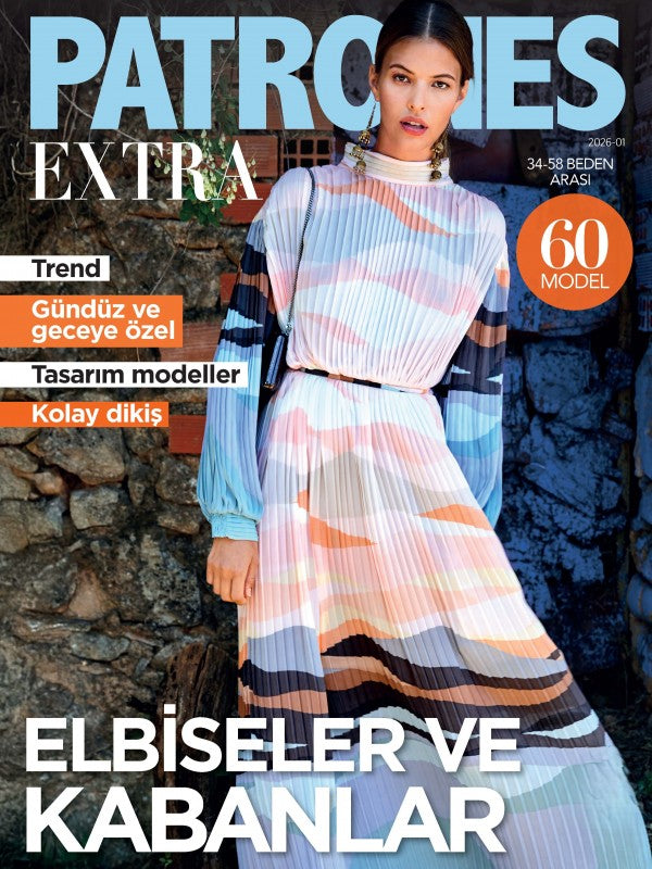 PATRONES EXTRA (2026 - 01) 60 Model - 2 Dergi Home Art Ocak 2026