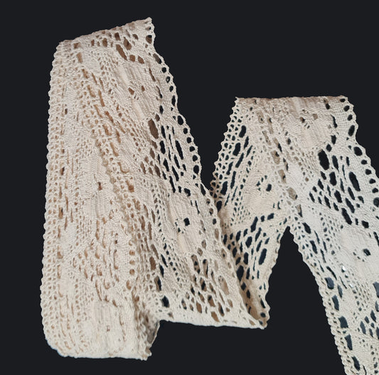 60mm Eninde Pamuk Dantel. (1101)