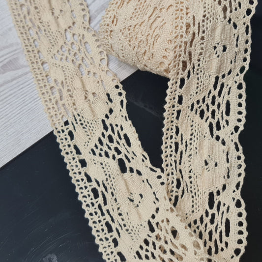 60mm Eninde Pamuk Dantel. (1101)