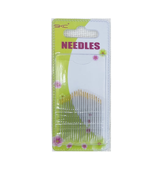20 Pieces of Steel Hand Sewing Needles in Sequential Mixed Lengths (120013)